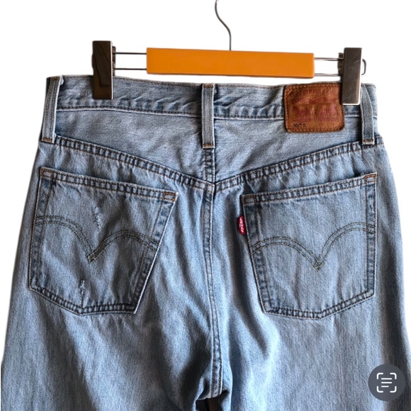 📸 Levi’s 501 Skinny Light Blue Denim Jeans 27 - Picture 9 of 14